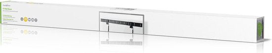 Nedis Vaste TV-Muurbeugel - 43 - 90 " - Maximaal schermgewicht: 50 kg - Minimale muurafstand: 14.5 mm - Staal - Zwart - afbeelding 8