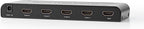 Nedis HDMI-Splitter - 4-Poorts poort(en) - HDMI Input - 4x HDMI Output - 4K@60Hz - 18 Gbps - Metaal - Antraciet - afbeelding 6