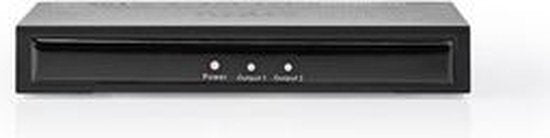 HDMI-Splitter - 2 poort(en) - HDMI Input - 2x HDMI Output - 4K@30Hz - 3.4 Gbps - Metaal - Antraciet - afbeelding 16
