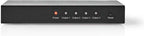 Nedis HDMI-Splitter - 4-Poorts poort(en) - HDMI Input - 4x HDMI Output - 4K@30Hz - 3.4 Gbps - Metaal - Antraciet - afbeelding 1