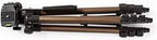 Nedis Statief - Maximaal draagvermogen: 1.5 kg - Minimale werkhoogte: 35.0 cm - Maximale werkhoogte: 106.0 cm - 3 Segmenten - Pan & Tilt - Inclusief reistas - ABS / Aluminium - Brons / Zilver - afbeelding 11