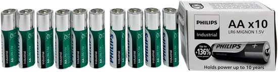 Philips Industrial Alkaline batterijen - AA penlite batterijen - voordeelverpakking - 30 stuks - afbeelding 3