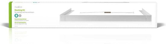 Nedis Universele Stapelkit voor Wasmachine en Wasdroger - Universeel - 605 mm - Wit - afbeelding 5