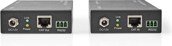 Nedis HDMI-Extender - Over Cat6 - tot 60 m - 4K@60Hz - 18 Gbps - Metaal - Antraciet - afbeelding 14