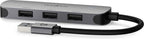 Nedis USB-Hub - USB-A Male - 4x USB A Female - 4-Poorts poort(en) - USB 2.0 / USB 3.2 Gen 1 - USB Gevoed - afbeelding 6