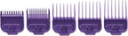 Andis Single Magnet Small Attachment Combs 5-kammen Set - afbeelding 3