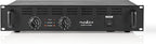 Nedis PA-Versterker - RMS Output: 2x 40 W @ 8 Ohm / 2x 60 W @ 4 Ohm - 2 Kanalen - 19 "rack-montage - Metaal - Zwart - afbeelding 1