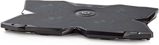 Nedis Gaming Notebook Koeler - Aantal ventilatoren: 4 - USB Gevoed - 15 " - 19 " - LED - afbeelding 6