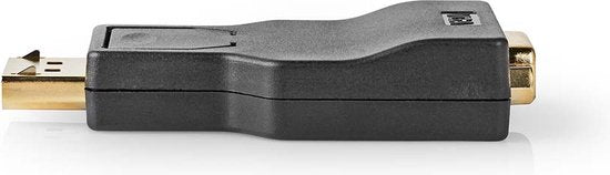 Nedis DisplayPort-Adapter - DisplayPort Male - VGA Female 15p - 1080p - Verguld - Recht - Rond - ABS - Antraciet - Doos - afbeelding 2