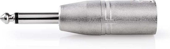 XLR-Adapter | XLR 3-pins male - 6,35 mm male | 10 stuks | Metaal - afbeelding 9