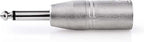 XLR-Adapter | XLR 3-pins male - 6,35 mm male | 10 stuks | Metaal - afbeelding 9