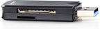 Nedis Kaartlezer - microSD (TF) / microSDHC (TF) / microSDXC (TF) / MMC / SD / SDHC / SDXC - USB 3.2 Gen1 - afbeelding 3