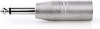 XLR-Adapter | XLR 3-pins male - 6,35 mm male | 10 stuks | Metaal - afbeelding 16