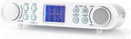 Nedis Keukenradio - Kastontwerp - FM - Netvoeding - Digitaal - 1.5 W - 2 " - Zwart-Blauw Scherm - Wekker - Wit / Zilver - afbeelding 18