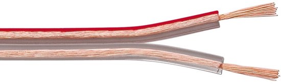 Nedis Speaker-Kabel - 2x mm² - Koper - m - Rond - PVC - Rol - afbeelding 4