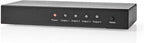 Nedis HDMI-Splitter - 4-Poorts poort(en) - HDMI Input - 4x HDMI Output - 4K@30Hz - 3.4 Gbps - Metaal - Antraciet - afbeelding 3