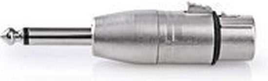 XLR-Adapter 3-pins 10 stuks Metaal - afbeelding 17