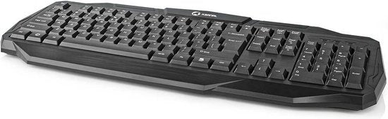 Nedis Bedraad Gaming Toetsenbord - USB 2.0 - Membrane Toetsen - LED - US internationaal - US Internationaal - USB Gevoed - Lengte stroomkabel: 1.50 m - Gaming - afbeelding 11