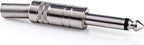 Nedis 6,35 mm Audioconnector - Recht - Male - Vernikkeld - Soldeer - Diameter kabelinvoer: 6.8 mm - Metaal - Metaal - Polybag - 25 Stuks - afbeelding 5