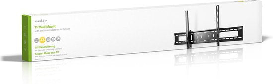 Nedis Kantelbare TV Muurbeugel - 60 t/m 100 Inch - Max 75 Kg - Zwart - afbeelding 5