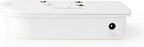 Nedis CATV-Versterker | Versterking: dB | - MHz | Outputs: | Versterkingsregelaar | Wit - afbeelding 1