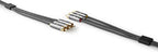 Nedis Composiet Videokabel - 3x RCA Male - 3x RCA Male - Verguld - 480p - 2.00 m - Rond - Katoen - Antraciet / Gun Metal Grijs - Cover Window Box - afbeelding 2