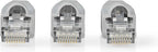 Nedis RJ45-Connector - Male - Solid UTP CAT6 - Recht - Verguld - 10 Stuks - PVC - Grijs - Doos - afbeelding 13