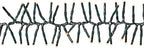 Nedis Kerstverlichting - Cluster - 1512 LED's - Warm Wit - 11.00 m - Licht effecten: 7 - Binnen & Buiten - Netvoeding - afbeelding 3