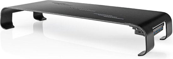 Nedis Monitorstandaard - Ergonomie: Yes - Maximaal draagvermogen: 18 kg - Universeel - USB Hub - Verstelbare hoogte: Nee - afbeelding 9