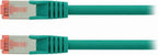 CAT6 Netwerkkabel - RJ45 Male - RJ45 Male - S/FTP - 10.0 m - Rond - LSZH - Groen - Polybag - afbeelding 7