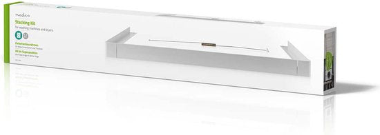 Nedis Universele Stapelkit voor Wasmachine en Wasdroger - Universeel - 605 mm - Wit - afbeelding 6