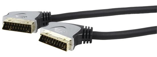 HQ Hoge Kwaliteit Scart Kabel 5.00 M - afbeelding 2