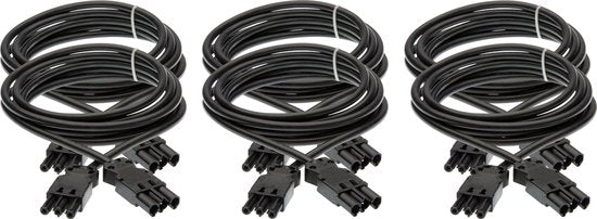 Wieland GST18I3 Koppelsnoer 2.5mm² - 1 meter – 6 stuks - afbeelding 1