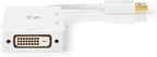 Nedis DisplayPort-Adapter - Mini-DisplayPort Male - DVI-D 24+1-Pins Female / HDMI Output / VGA Female 15p - 4K@60Hz - Verguld - Schakelbaar - 0.20 m - Rond - ABS - ABS - Wit - Polybag - afbeelding 4