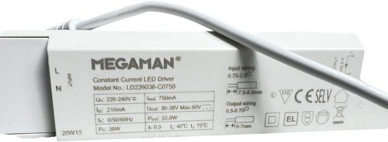 Megaman LED panel 3000K flikkervrij 62 cm x 62 cm - afbeelding 2