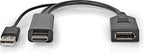 Nedis HDMI-Adapter - HDMI Connector - DisplayPort Male - Vernikkeld - Recht - PVC - Zwart - 1 Stuks - Envelop - afbeelding 6