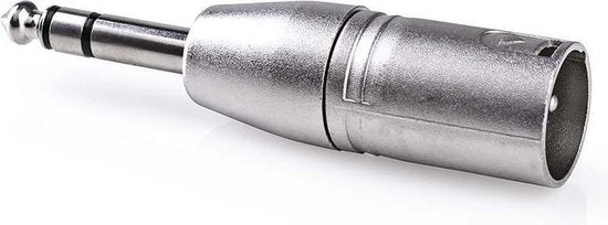 XLR-Adapter | XLR 3-pins male - 6,35 mm male | 10 stuks | Metaal - afbeelding 4