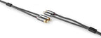 Stereo-Audiokabel - 2x RCA Male - 2x RCA Female - Verguld - 2.00 m - Rond - Grijs / Gun Metal Grijs - Cover Window Box - afbeelding 2