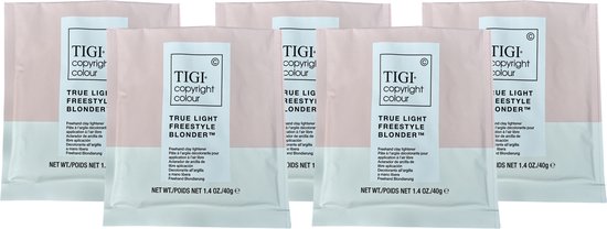 Tigi copyright colour True Light Freestyle Blondor 40g x 5 - afbeelding 1