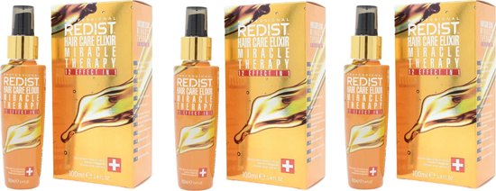 Redist Hair Care Exlixer Miracle Therapy 12 Effects in 1 - 100nl x 3 - afbeelding 1