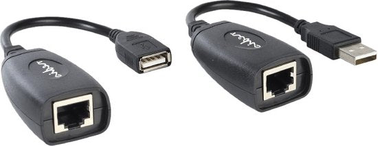 Nedis Actieve USB 2.0-Verlengkabel A F BK - afbeelding 42