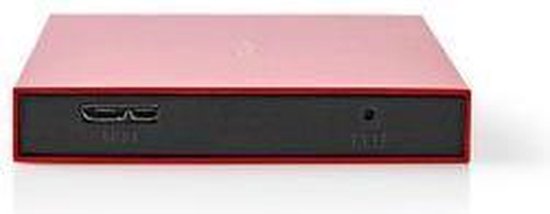 Nedis Hardeschijfbehuizing | 2.5 " | SATA III 6 Gb/s | USB 3.2 Gen1 | USB Type-A | Aluminium / Kunststof - afbeelding 10