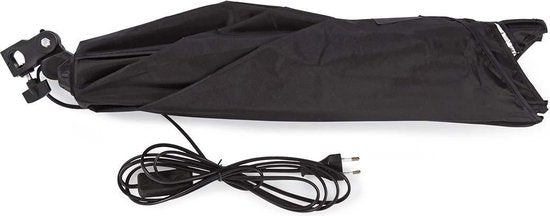 Nedis Lampenset voor Fotostudio - 70 W - 5500 K - 4000 lm - Werk hoogte: 60-180 cm - Inclusief lampen: 2 - Inclusief reistas - Zwart - afbeelding 7