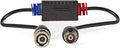 CCTV-Aardlus-Isolator - Female / Male - 75 Ohm - PVC - Zwart - afbeelding 1