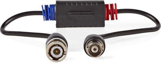 CCTV-Aardlus-Isolator - Female / Male - 75 Ohm - PVC - Zwart - afbeelding 1