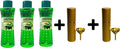 Abzehk Eau de Cologne Olijven 400ml 3x + Parfumverstuiver 2x - afbeelding 1