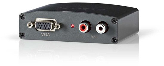 Nedis VGA + Tulp 2RCA naar HDMI converter met HDCP / zwart - afbeelding 2