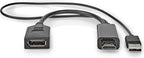 Nedis HDMI-Adapter - HDMI Connector - DisplayPort Male - Vernikkeld - Recht - PVC - Zwart - 1 Stuks - Envelop - afbeelding 2