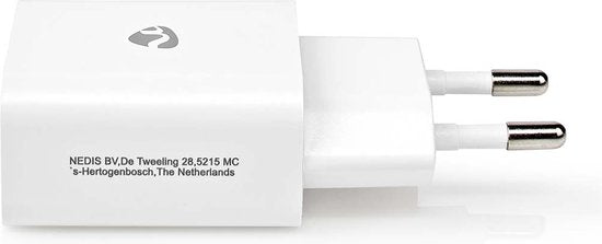 Nedis Oplader - 12 W - 1x 2.4 A - Outputs: 1 - USB-A - Geen Kabel Inbegrepen - Single Voltage Output - Wit - afbeelding 6
