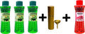 Abzehk Eau de Cologne Olijven 400ml 3x + Parfumverstuiver 1x + Eau de Cologne Adige Druppel 400ml 1x - afbeelding 1